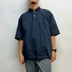 美品 BEAMS F/ビームスエフ ニットポロシャツ 半袖 イタリア製