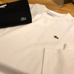 BEAMS（ビームス）LACOSTE / 鹿の子 Long Sleeve T-Shirt（Tシャツ