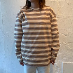 BEAMS T（ビームスT）【アウトレット】FACCIES / Vintage Striped Long