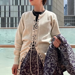 BEAMS BOY（ビームス ボーイ）maturely / Flower Jacquard
