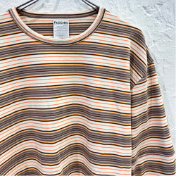 BEAMS T（ビームスT）【アウトレット】FACCIES / Vintage Striped Long