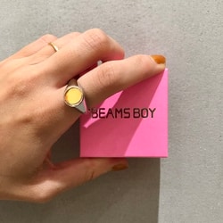 SILVER925 x BRASS シグネット リング （リング）｜BEAUTY&YOUTH