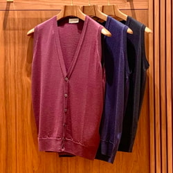 BEAMS F（ビームスF）JOHN SMEDLEY / HUNTSWOOD 30ゲージ ニット