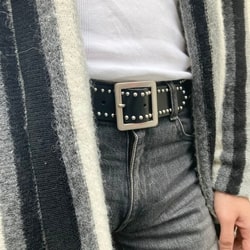 BEAMS（ビームス）FUTURE ARCHIVE / SIDE STUDDED BELT（ファッション