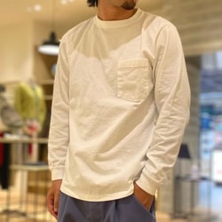 BEAMS（ビームス）Goodwear / ポケット ロング スリーブ Tシャツ