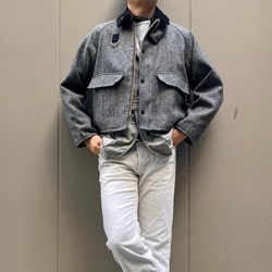 ☆未使用☆バブアー×BEAMS F/別注SPEYヘリンボーン柄/S - www.onkajans.com