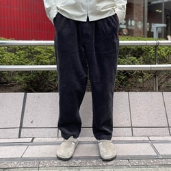 BEAMS（ビームス）BEAMS / ウェビング バギー コーデュロイパンツ 