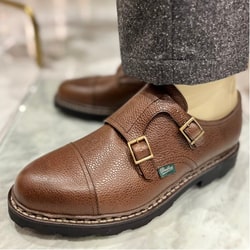 International Gallery BEAMS（インターナショナルギャラリー ビームス）Paraboot / WILLIAM スコッチレザー  ダブルモンクストラップ シューズ（シューズ ドレスシューズ）通販｜BEAMS