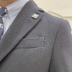 BEAMS F（ビームスF）LARDINI / ヘリンボーン スポルベリーノコート 