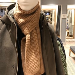 BEAMS（ビームス）ROBERT MACKIE × BEAMS / 別注 POPCORN MUFFLER