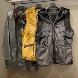 BEAMS F（ビームスF）Barbour / CL ファー ライナーベスト（トップス