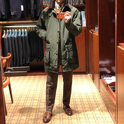 Barbour × BEAMS F  別注 GAMEFAIR 2レイヤー 40