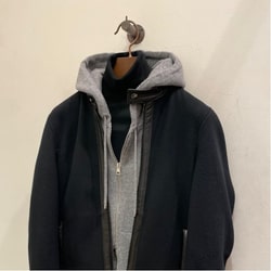 BEAMS F（ビームスF）BAFY × BEAMS F / 別注 ウール ジップアップ