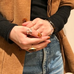 BEAMS（ビームス）XOLO JEWELRY / Bit Roll Ring（アクセサリー リング