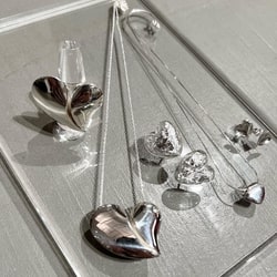 Ray BEAMS（レイ ビームス）Le Chic Radical / Heart Sculpture スタッズ ピアス（アクセサリー ピアス （両耳用））通販｜BEAMS