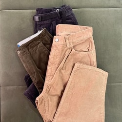 BEAMS Wide Corduroy Pants (Pants BEAMS Casual Pants) for