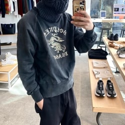 BEAMS（ビームス）FUTURE ARCHIVE / COLOR FLOCKY CREWNECK SWEAT