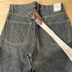 BEAMS PLUS（ビームス プラス）Leather Tab Cotton Belt（ファッション雑貨 ベルト・サスペンダー）通販｜BEAMS