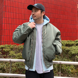 BEAMS（ビームス）BUZZ RICKSON'S × INSCRIRE × BEAMS / 別注 MA-1