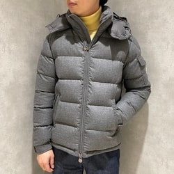 BEAMS F（ビームスF）MONCLER / MONTGENEVRE フランネル フーデッド