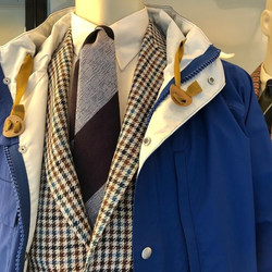 BEAMS F（ビームスF）FERLA ミックスファブリック チェック