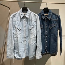 BEAMS PLUS（ビームス プラス）REMI RELIEF / Denim Western shirt