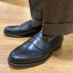 BEAMS F（ビームスF）CROCKETT&JONES / BOSTON2 カーフ ローファー