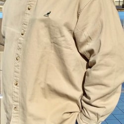 BEAMS HEART BEAMS HEART EXCLUSIVE] KANGOL / Button-down Big