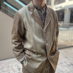 BEAMS PLUS（ビームス プラス）斑染め 3ボタン ワークジャケット