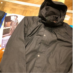 BEAMS F（ビームスF）Barbour × BEAMS F / 別注 HOODED HUNTING ピーチ