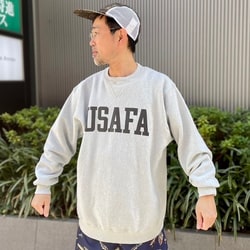 BUZZ RICKSONS ビームス USAFA SWEAT CREW NECK-