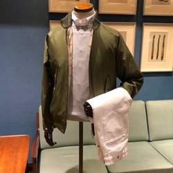 BEAMS F（ビームスF）GRENFELL × BEAMS F / 別注 HARRINGTON コットン