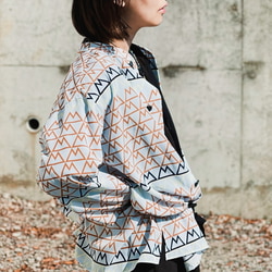 BEAMS BOY（ビームス ボーイ）maturely / Logogram Print Blouse（シャツ・ブラウス  カジュアルシャツ）通販｜BEAMS