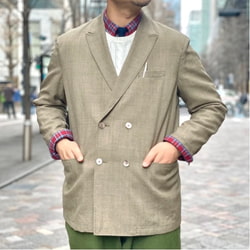 BEAMS PLUS / 4ボタン ダブルブレステッド ブレザー Spring