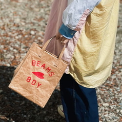 BEAMS BOY（ビームス ボーイ）BEAMS BOY / BBロゴ ショップバッグ 
