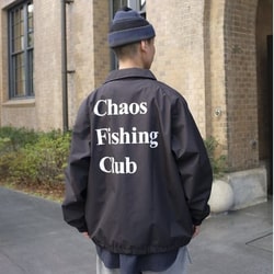 BEAMS T（ビームスT）Chaos Fishing Club / LOGO 3 LAYER COACH JACKET