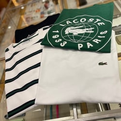 BEAMS（ビームス）LACOSTE for BEAMS / 別注 ボーダー ロングスリーブ