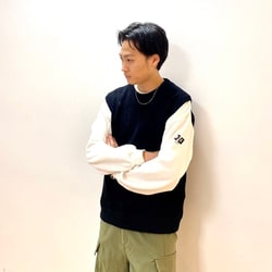 BEAMS HEART（ビームス ハート）アクリルコットン ニット ベスト
