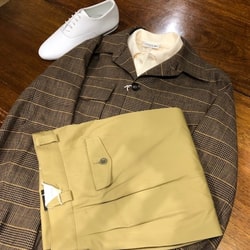 BEAMS F（ビームスF）La favola / リネンコットン グレン