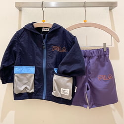 BEAMS mini（ビームス ミニ）FILA × BEAMS mini / メッシュポケット