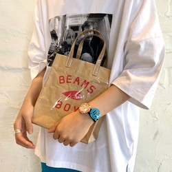 BEAMS BOY（ビームス ボーイ）BEAMS BOY / BBロゴ ショップバッグ 