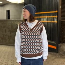 BEAMS T（ビームスT）BoTT / LINK KNIT VEST（トップス ベスト）通販