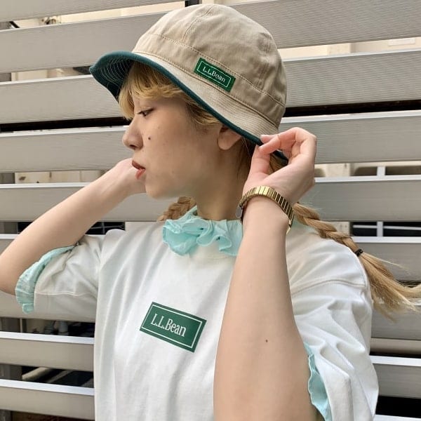 llbean エルエルビーン バケットハット hat 90s 00s 2トーン L.L.Bean