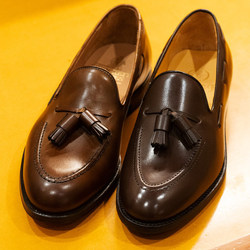 BEAMS F（ビームスF）CROCKETT&JONES / CAVENDISH3 カーフ タッセル