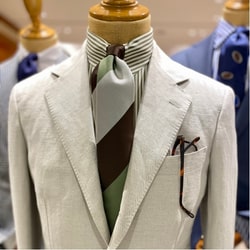 BEAMS F(ビームスF)SUBALPINO リネンコットン ヘリンボーン BEAMS F(ビームスF)SUBALPINO リネンコットン ヘリンボーン