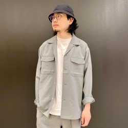 B:MING by BEAMS（ビーミング by ビームス）リネンライク CPO シャツ(セットアップ対応)（シャツ・ブラウス カジュアルシャツ）通販｜ BEAMS