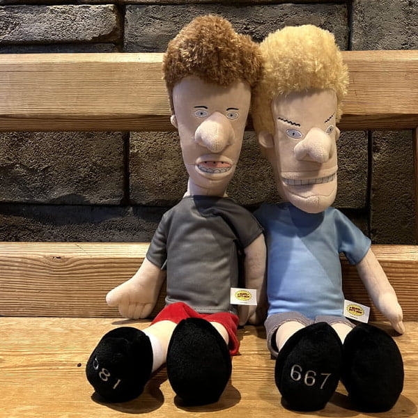 ビーバス&バットヘッド ぬいぐるみ セット ビーバス・アンド