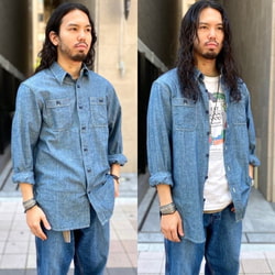 BEAMS PLUS（ビームス プラス）RRL × BEAMS PLUS / 別注 Chambray