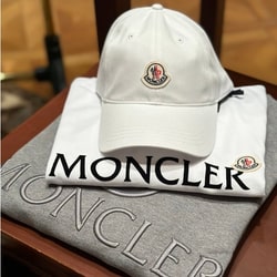 BEAMS F（ビームスF）MONCLER / ロゴ クルーネック Tシャツ（Tシャツ