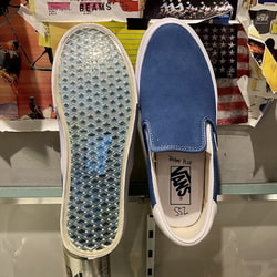 SSZ × BEAMS PLUS × Vans Slip On "Navy"